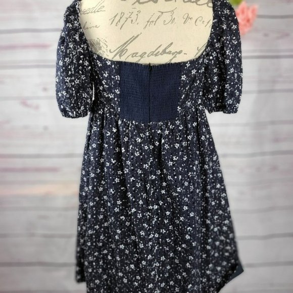 Anthropologie Maeve Lillianne Eyelet Mini Dress - Picture 3 of 5